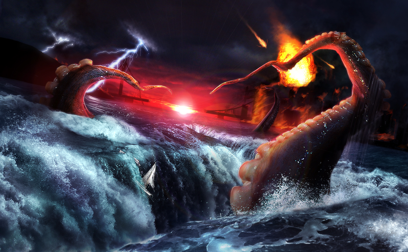 Illustration for article titled Rock You Like An Apocalypse: Art That Destroys The World!